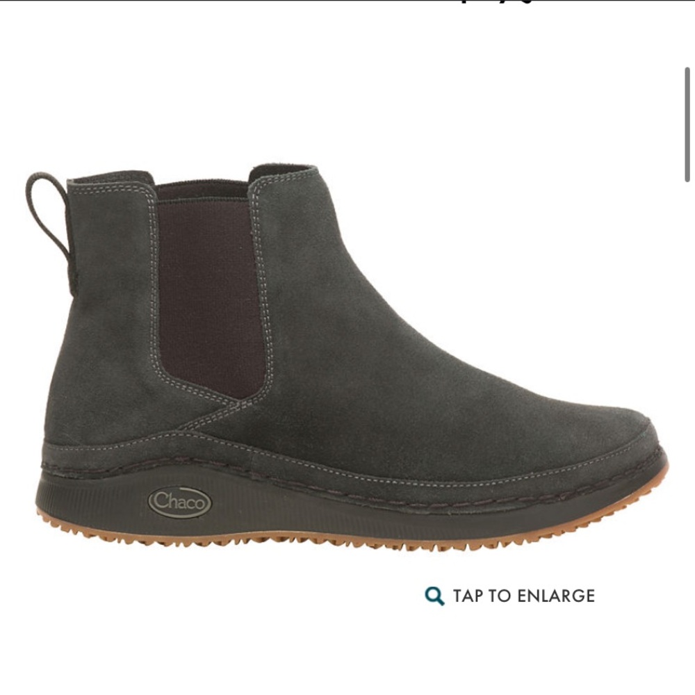 NWT Chaco Paonia Chelsea Boot Black Size 9